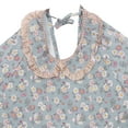 thumbnail image 2 of Unique Bargains Floral Kitchen Apron with Pockets Canvas Apron for Cooking Baking Blue, 2 of 7