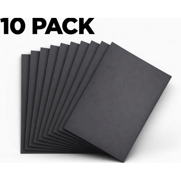 (120 Grit) Wet Dry Sandpaper 9" x 11" Sheets, 10-Pack Waterproof Silicon Carbide Sanding Paper for Wood Furniture, Metal Polishing, and Automotive Finishing