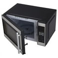 thumbnail image 3 of BLACK+DECKER 0.7 cu ft Countertop Microwave Oven in Black, 3 of 4