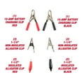Hyper Tough 12Piece Red, Alligator Clip and Clamp Assortment with