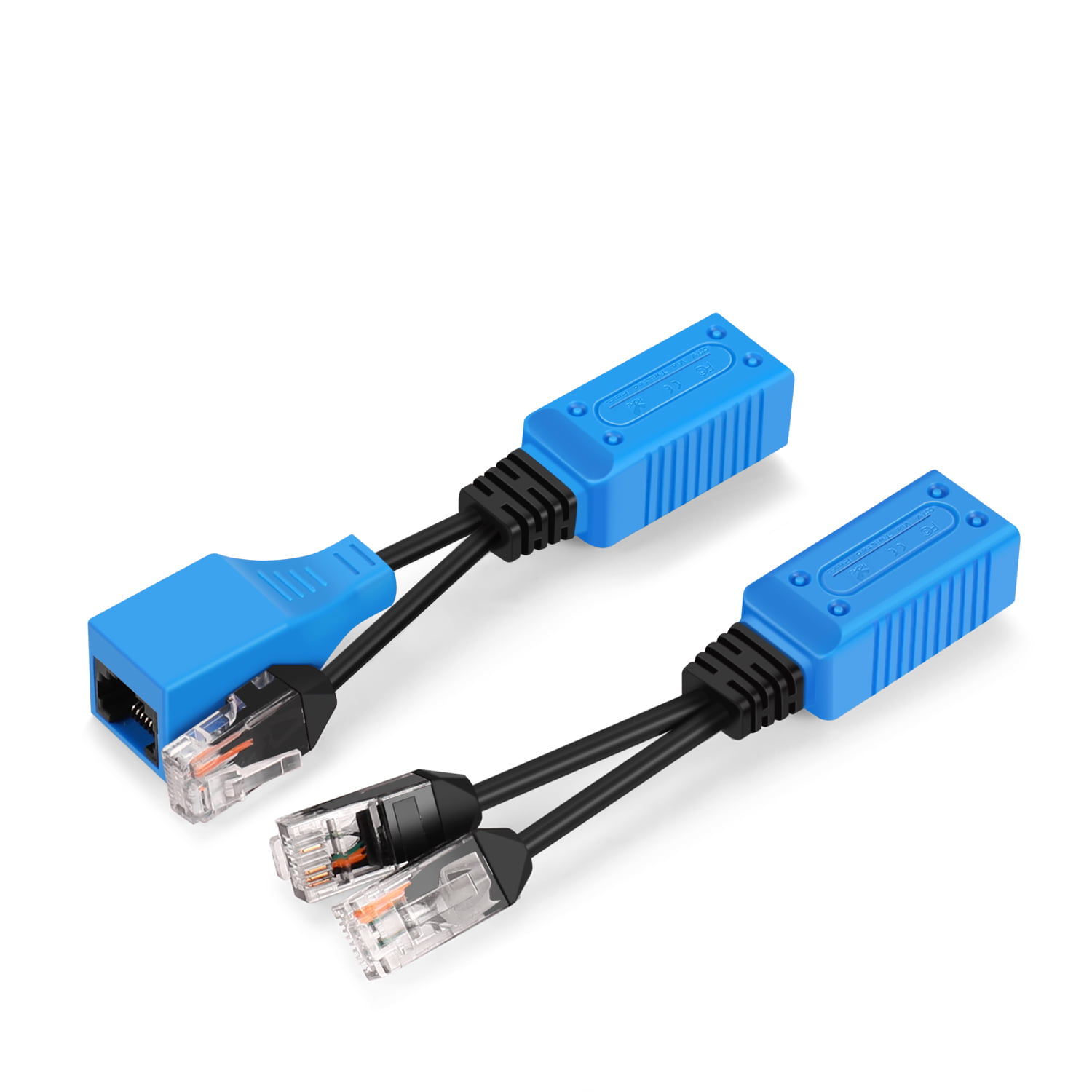 Liccx RJ45 Ethernet Splitter Cable,1 Male to 4 Female RJ45