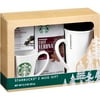 Starbucks 2 Mug Holiday Gift Set, 4 pc