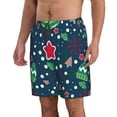thumbnail image 2 of Naloa Christmas Men's Beach Shorts, Surfing shorts, Swim trunks, Quick Dry Swim Trunks for Surfing Beach Fun - Large, 2 of 9