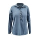 thumbnail image 5 of Camiseta de manga larga con cuello en V para mujer, informal, a rayas, para colgar Fridja hj4026, 5 of 7