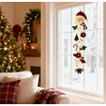 thumbnail image 3 of Christmas Glowing Door Hanger Chandelier Doors Decoration, Christmas Warm Light with Warm Glow Indoor Hanging,Vertical Entryway Decor for Front Outdoor Side, 3 of 6