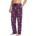 thumbnail image 4 of GZHJMY Mardi Gras Pajama Pants for Men, Lounge Pants Lightweight Men Pajama Bottoms with Drawstring Pockets, Christmas New Year Birthday Gifts, X-Large, 4 of 6
