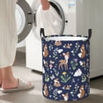thumbnail image 4 of Cauagu Animals And Wildflowers for Laundry Basket,Collapsible Organizer Basket for Storage Bin Toy Bins Gift Baskets Bedroom Clothes Children Nursery Hamper -Medium, 4 of 7