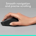 thumbnail image 5 of Logitech M330 SILENT PLUS Wireless Mouse, 2.4GHz with USB Nano Receiver, 1000 DPI Optical Tracking, 2-year Battery Life, Compatible with PC, Mac, Laptop, Chromebook, Black, 5 of 9