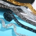 thumbnail image 4 of Matsuzay Pegatinas ostentosas, cadena de diamantes de imitación con purpurina, cinturón DIY, apliques para ropa, decoración artesanal, cuentas, tira de Type3 NO3 Matsuzay HA059789-03, 4 of 6