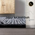 thumbnail image 3 of Jaipur Art And Craft Jute Indoor Carpet Runner Hand Braided Reversible Area Rug (2.6x10 Sq ft), 3 of 6