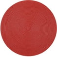 thumbnail image 2 of 4Pcs/6Pcs/8Pcs Round Braided Placemats Washable Cotton Polyester Round Placemats for Kitchen Dining Table Round Table Mats, 15 inch, 2 of 6