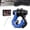 BlackBlue, variant on AMBULL D Ring Separate Shackle with Snatch Block, 3/4" Easy Open Shackles w/ Snatch Block Pulley, Heavy Duty Shackle for Towing Winch, Pulley for Off-Road Vehicle Recovery, Truck, ATV, UTV, BlackRed