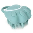 thumbnail image 1 of Silicone Puppy Grooming Tool with Shampoo Dispenser for Gentle Massage & Cleaning Soft Pet Bath Brush Comb, 1 of 6