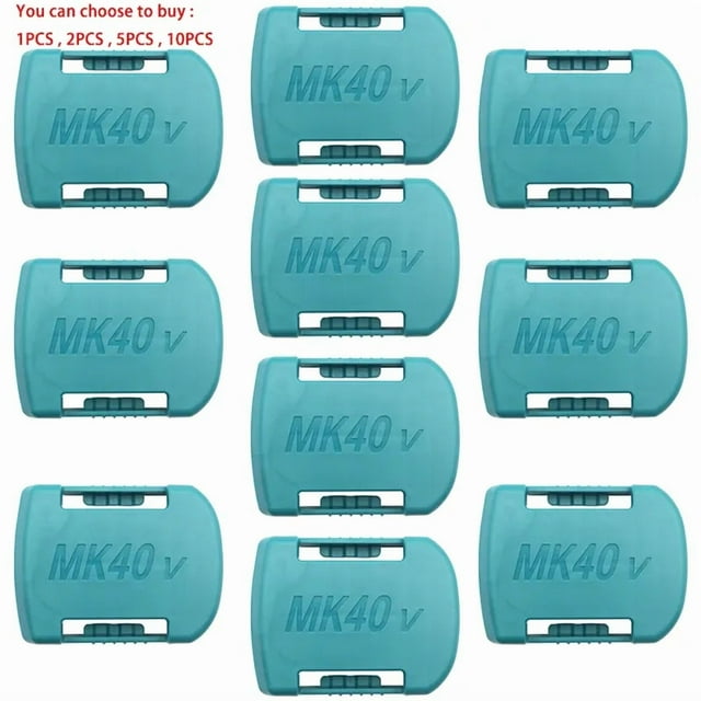 10pcs BL4050 Li-ion Battery Storage Fixed Bracket Installation Base Display Rack Belt Buckle For Makita 40V BL4020 BL4025 BL4040 XGT