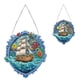 thumbnail image 1 of Kit de arte con diamantes imitación Cgtredaw 5D puntos pintura Velero en Forma Especial para Ventanas jardín, 1 of 9