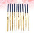 thumbnail image 1 of TAILTOSS 10Pcs Needle File Set for Woodworking Carving Metal Marble Ceramics and Stone, 1 of 8