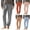 Gray, variant on SBYOJLPB Women's Pajama Pants Solid Color Casual Loungewear Warm Comfy Pants