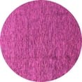thumbnail image 1 of Ahgly Company Indoor Round Abstract Pink Modern Area Rugs, 6' Round, 1 of 4