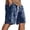 a-Navy32570, variant on FINALGANG Mens Solid Color Casual Textured Knit Shorts With Elastic Waist Drawstring Loose Fit Lightweight Shorts For Daily Streetwear Summer Activities Soft Shorts