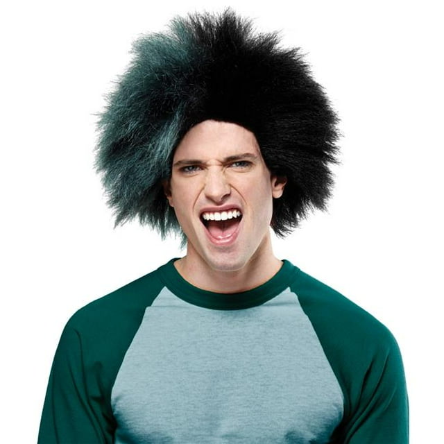 Morris Costumes MR179575 Costume Perruque Sport Amusant Vert & Noir