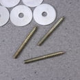 thumbnail image 5 of Clispeed 10Pcs Fitting Screw for Parrot Cage Silver Retaining Screw with Gasket Sturdy Fixing, 5 of 8
