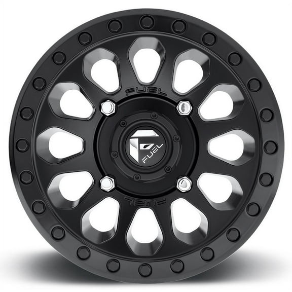 Fuel Vector 15x7 ATV/UTV Wheel - Matte Black (4/137) 5 2 [D5791570A654]