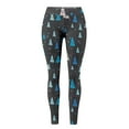 thumbnail image 3 of Gibobby Pantalones de yoga Leggings estampados cómodos informales para mujer Pantalones largos de yoga(Gris oscuro,XG), 3 of 5