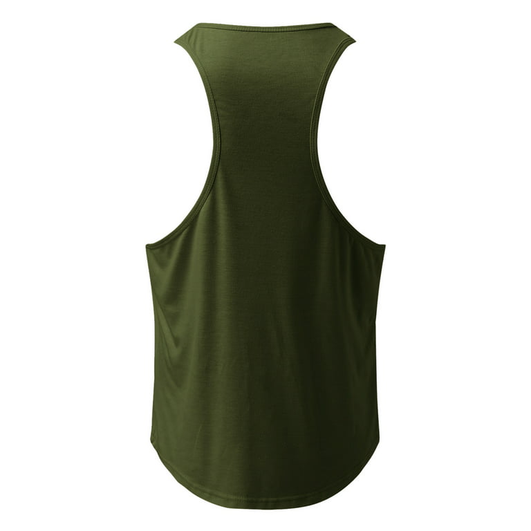  Lanliun See Through Sleeveless Tank Tops for Men Casual Unique  Workout Outdoor T Shirts Gym Muscle Shirts ArmyGreen : Clothing, Shoes &  Jewelry