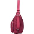 thumbnail image 3 of LHSHID Women’s Shoulder Bag Backpack Nylon Handbag Waterproof Tote Bag for Work, 3 of 7