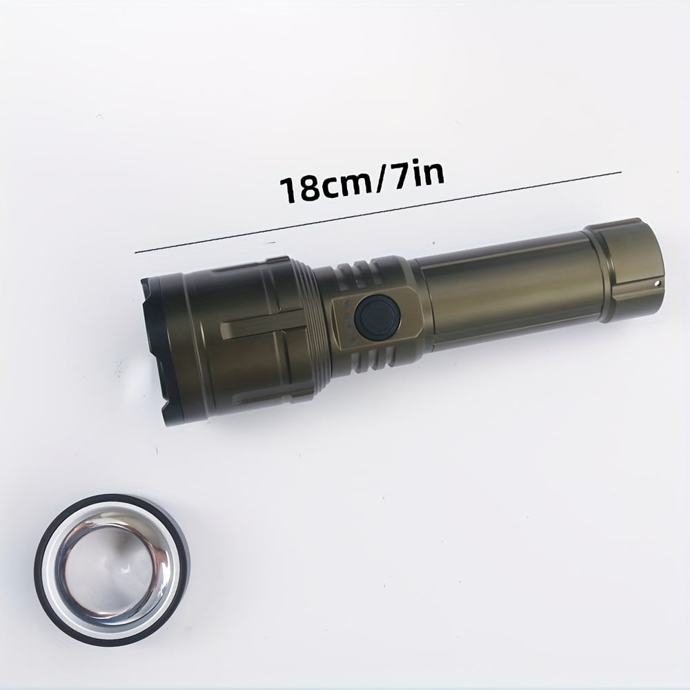light fire in wild 100000 High Lumens ignition Flashlights,Usb Rechargeable Powerful Waterproof Super Very Bright Lighting,Aluminum alloy