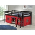 thumbnail image 4 of Alaterre Roxy Junior Loft - Espresso with Red and Blue Bottom Tent, 4 of 4