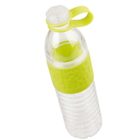 

Copco Hydra Tritan Water Bottle with Spill Resistant Lid and Non-Slip Sleeve 20-Ounce
