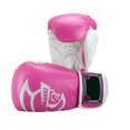 thumbnail image 1 of Gants de Boxe pour Hommes et Femmes Mitaines d'Entraînement de Frappe MMA Muay Gants de Sparring Kickboxing - Rose, 1 of 5