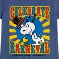 thumbnail image 3 of Peanuts - Snoopy Celebrate Karneval - Toddler & Youth Girls Short Sleeve Graphic T-Shirt, 3 of 6