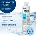 2 Pack DA2900020B/HAFCIN/EXP REFRIGERATOR ICE& WATER FILTER,NEW