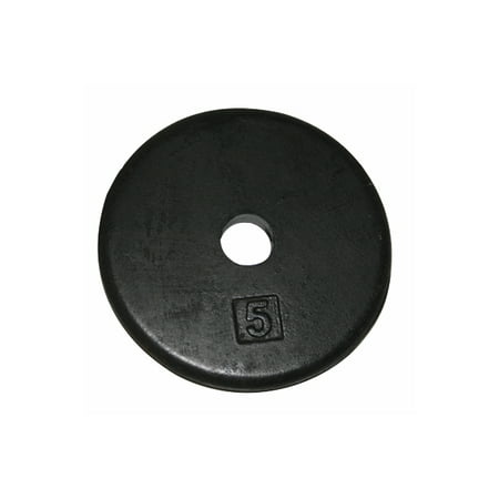 CanDo Iron Disc Weight Plate for Home Gym and Professional Use.