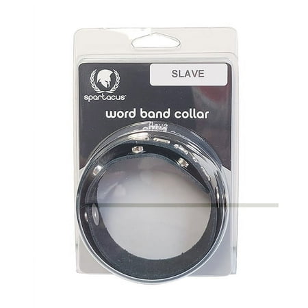 Spartacus Word Band Collar (Slave)