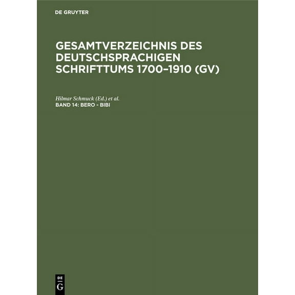 Bero - Bibi, (Hardcover)