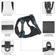 thumbnail image 6 of Lsque Open-Mouthed Shark Dog Harness, No-Pull Pet Harness with 2 Leash Clips, Adjustable Soft Padded Dog Vest with Easy Control Handle for Large Dogs-Large, 6 of 9