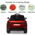 thumbnail image 5 of Range Rover 12V Electric Powered Ride on Car for Kids with Remote Control, 5 of 9