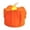 Orange, variant on Flameless Votive Candles, Real Wax Dripping Design, LED Faux Battery Operated Tealight Candles with Timer for Fall and Halloween, Batteries Included - White