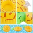 thumbnail image 4 of Miguan 31pcs Inflatable Drink Floats Inflatable Drink Holders Cup Coasters Swimming Drink Holder with Air Pump for Summer Pool Party, 4 of 6