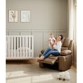 thumbnail image 3 of Recliner Chair, Swivel Rocker Recliners with Heat and Massage, 90° - 150° Adjustable, 360° Swivel Reclining Chair with Side Pockets for Living Room, Bedroom, 3 of 8