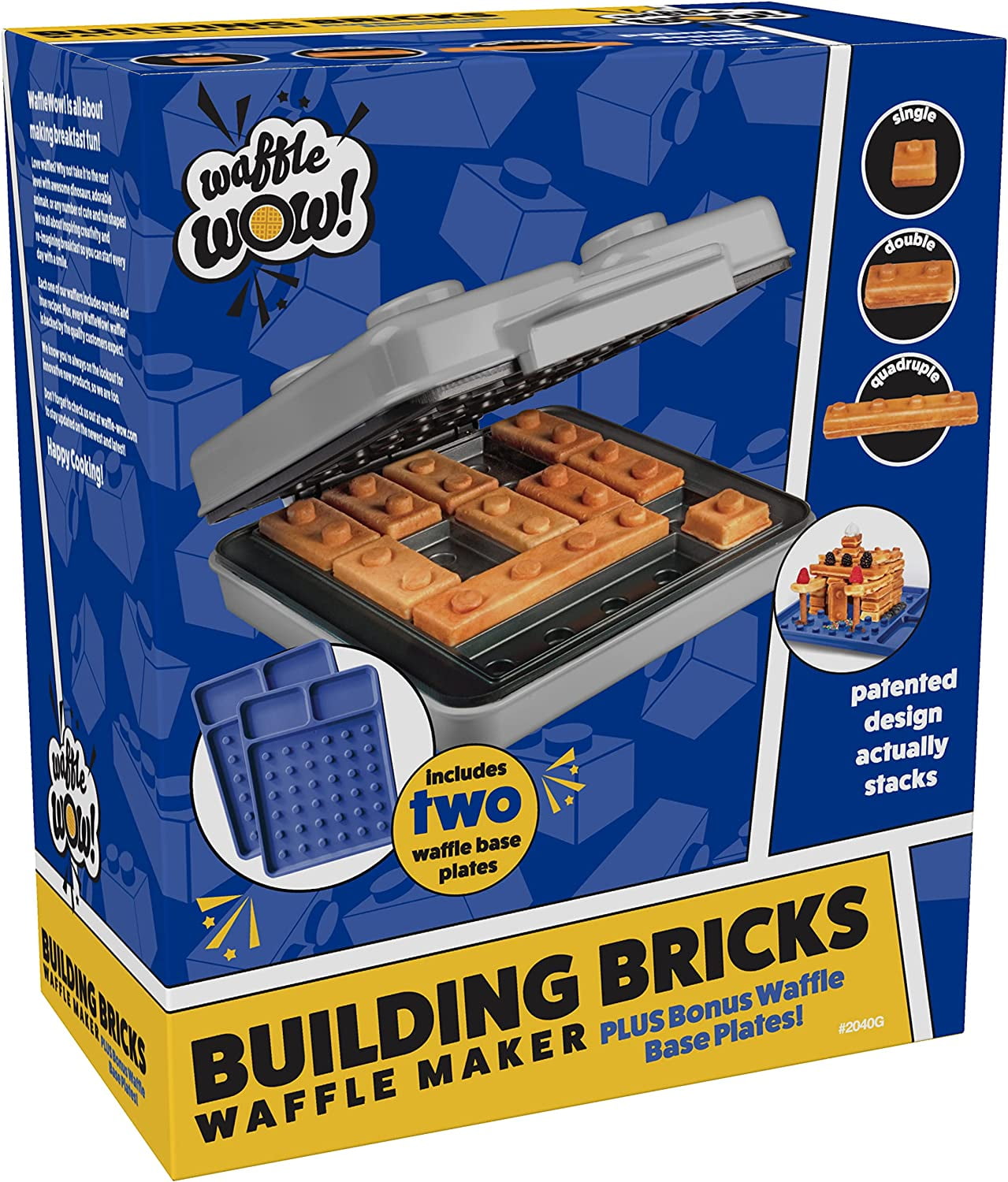 This Lego Waffle Maker Lets You Build a Brick Creation With Your Breakfast