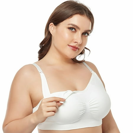 

Front open breast-feeding bra underwear gather anti-sagging breast-feeding bra after delivery
