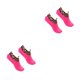 thumbnail image 1 of Guardurnaity Calcetines de invierno hasta el tobillo con estampado térmico de leopardo, antideslizantes, Unisex, cálidas zapatillas de lana gruesa mujer rosa roja 2piezas, 1 of 6