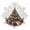 A, variant on Christmas Pearl Diamond Painting Art Kit For Adults,Snowflake Shape Diamond Art Suncatchers,Diamond Painting Pendant Window Decor Christmas Gifts For Home Door Wall(12In)