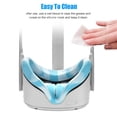 thumbnail image 5 of Cojín Facial De Silicona Para Ojos, Resistente Al Agua, A Prueba De Sudor, Para Sombra De Ojos, Compatible Con Oculus Quest 2 Guardurnaity EL016364-02, 5 of 5
