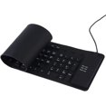 thumbnail image 2 of Silicone Keyboard, 109 Keys Waterproof Portable Flexible Keyboard, Foldable Silent Keyboard With Usb 2.0 For Pc Laptop (black), 2 of 5