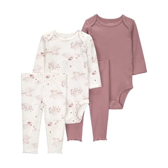 Carter's Child of Mine Baby Girl Outfit Set, 2-Pack, Sizes Preemie-18 Months